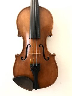 Fritz Pulpaneck Repaired  old 1/4 violin outfit, Germany