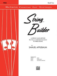 Alfred Music Applebaum: String Builder, Book Two (viola) Belwin Mills Publishing