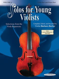 Barber, Barbara: Solos for Young Violists Volume 4 (viola & piano)
