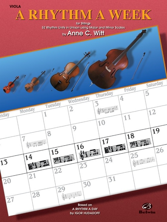 Alfred Music Witt, Anne: A Rhythm a Week (viola)