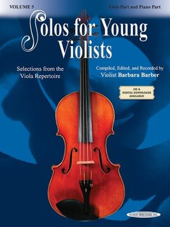 Barber, Barbara: Solos for Young Violists Volume 5 (viola & piano)