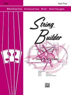 Alfred Music Applebaum: String Builder, Book 3 (viola) Belwin