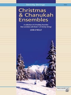Alfred Music Strictly Strings: Christmas & Chanukah Ensembles (2 violas)
