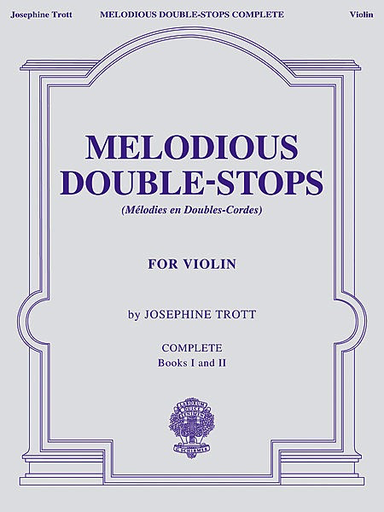 HAL LEONARD Trott: Melodious Double Stops Books 1 & 2 (violin) Schirmer