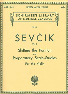 HAL LEONARD Sevcik, O.: Shifting the Position and Preparatory Scale Studies, Op. 8 (violin)