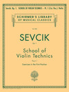 HAL LEONARD Sevcik: School of Violin Technique, Op.1, Bk.1 (violin) SCHIRMER