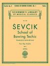 Schirmer Sevcik: School of Bowing Op.2 No. 1 (violin) SCHIRMER