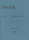 HAL LEONARD Dvorak (Jost): String Quartet No.14 in Ab Major, Op.105 - URTEXT (string quartet)