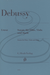 HAL LEONARD Debussy (Jost): (score/parts) Sonata for Flute, Viola, & Harp - URTEXT (viola, flute, & harp) Henle Verlag