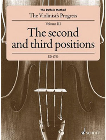 Schott Music Doflein: The Doflein Method - Volume 3 - The 2nd & 3rd Positions
