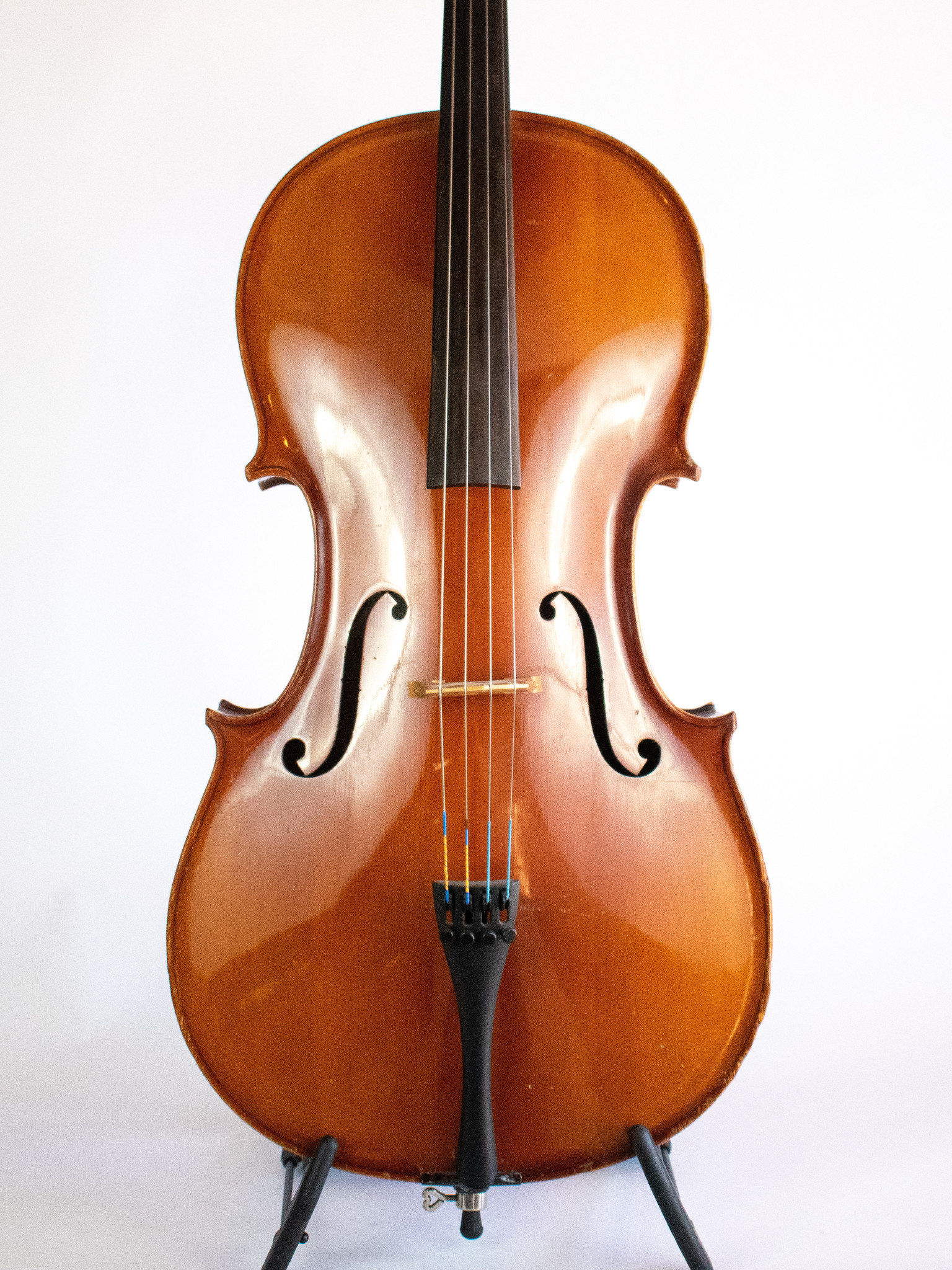 Anton Schroetter repaired 3/4 cello, 1982, GERMANY, model 213, serial #4916