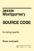 Jessie Montgomery Music Montgomery, Jessie: Source Code for String Quartet, NYC Music Services