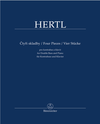 Barenreiter Hertl: Four Pieces (bass and piano) Barenreiter