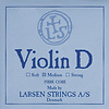 Larsen Larsen Original violin D string, medium aluminum wound, synthetic core