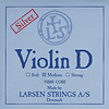 Larsen Larsen Original violin D string, medium silver wound, synthetic core