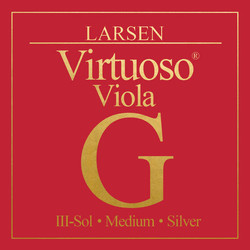 Larsen Larsen Virtuoso silver viola G string,