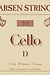 Larsen Larsen cello D string, steel, medium, fractional sizes,