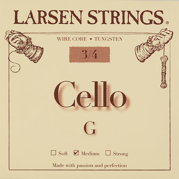 Larsen Larsen cello G string, steel, medium,