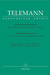 Barenreiter Telemann: Twelve Methodical Sonatas, Vol.4 B & C minor (violin & piano, cello) Barenreiter