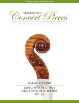 Barenreiter Rieding, O: Concerto in D Major Op.36 (violin, piano) Barenreiter