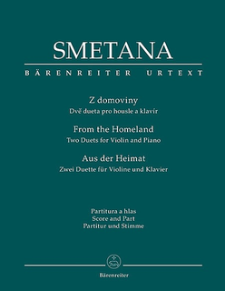 Barenreiter Smetana, Bedrich: From the Native Land-Aus der Heimat (violin/piano) Barenreiter