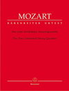 Barenreiter Mozart (Finscher): Ten Celebrated String Quartets - URTEXT (string quartet) Barenreiter
