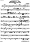 Barenreiter Schubert, Franz (Chusid): Overture in c minor Urtext (2 violins, 2 violas, Cello) Barenreiter