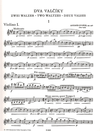 Barenreiter Dvorak, Antonin: Two Waltzes Op. 54 No. 1 in A, No. 4 in D-flat (String Quartet), Barenreiter