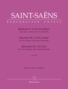 Barenreiter Saint-Saens: Quartet no.2 in G major op153 (string quartet) Barenreiter