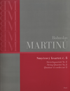 Barenreiter Martinu, Bohuslav: String Quartet No. 5, Barenreiter