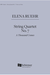 Canticle Distributing Ruehr: String Quartet No. 7  A Thousand Cranes (string quartet) EC Schirmer