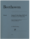 Beethoven: Cello Sonata in D Major Op. 102, No. 2 (cello and piano) Henle