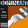 Thomastik-Infeld DOMINANT cello string set by Thomastik-Infeld, chrome wound,