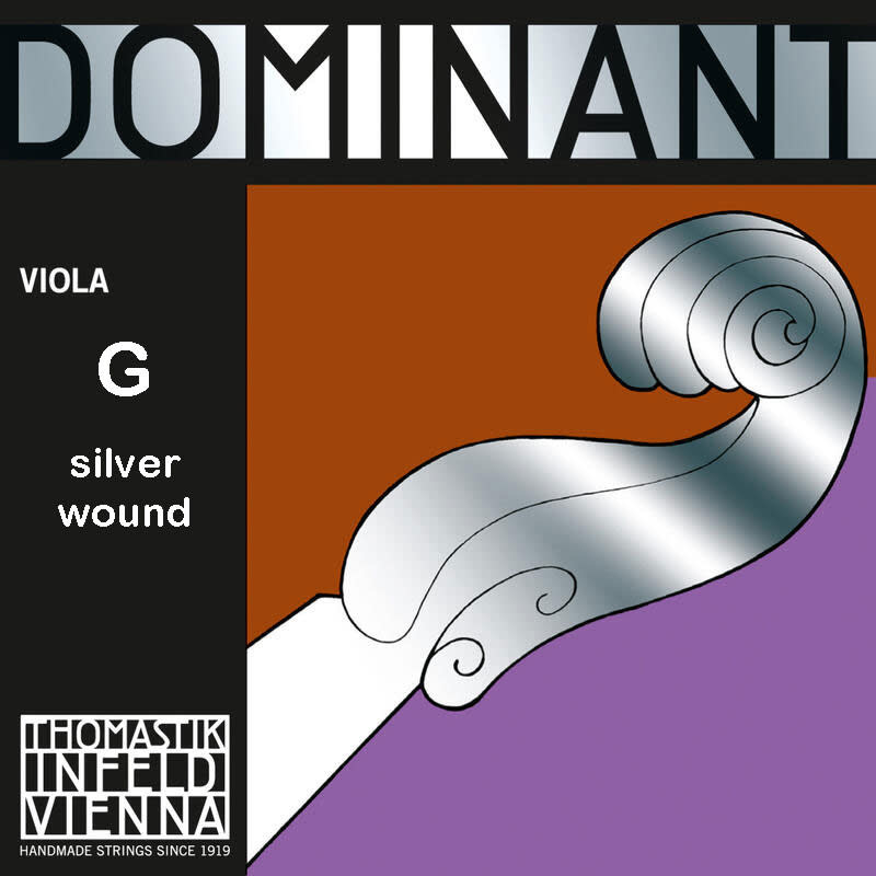 Thomastik-Infeld DOMINANT viola G string by Thomastik-Infeld, silver wound,