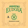 Pirastro EUDOXA violin A string, gut/aluminum, medium, 13-3/4