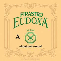 Pirastro EUDOXA violin A string, gut/aluminum, medium, 13-3/4