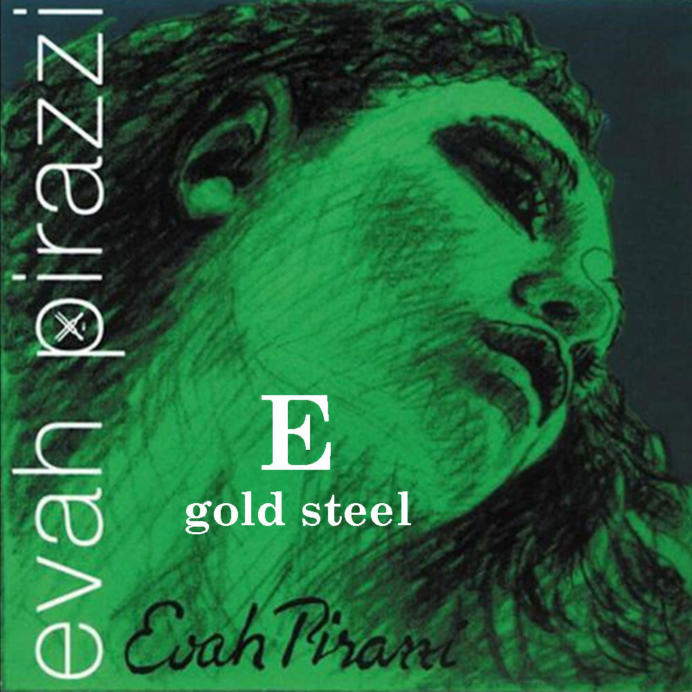 Pirastro Pirastro EVAH PIRAZZI gold steel violin E string,