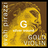 Pirastro Pirastro EVAH PIRAZZI GOLD violin G string, SILVER-wound, medium