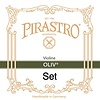 Pirastro OLIV violin string SET, medium, w. gold-alum. D,