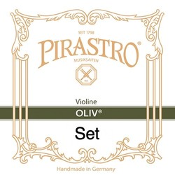 Pirastro Pirastro OLIV violin string SET, medium, w. gold-alum. D,