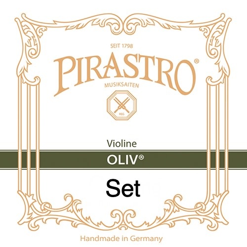 Pirastro Pirastro OLIV violin string SET, medium, w. gold-alum. D,