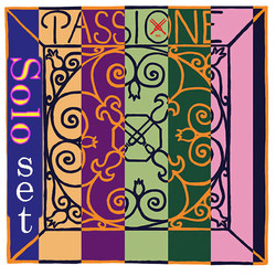 Pirastro PASSIONE SOLO violin string set, medium,