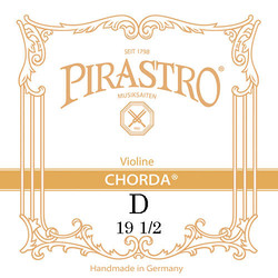 Pirastro CHORDA violin D string, gut, medium, 19-1/2