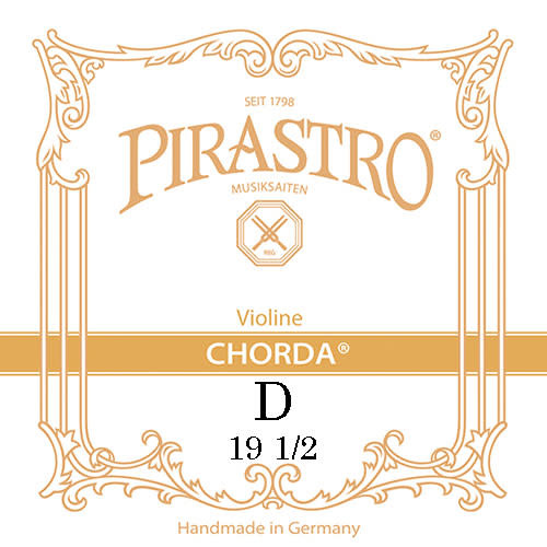 Pirastro Pirastro CHORDA violin D string, gut, medium, 19-1/2