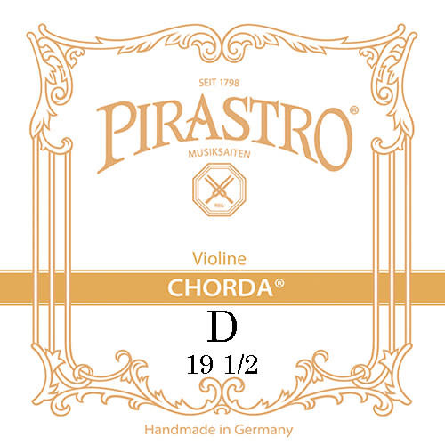 Pirastro Pirastro CHORDA violin D string, pure gut, 19 1/2, medium