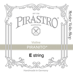 Pirastro PIRANITO steel violin E string, ball-end,