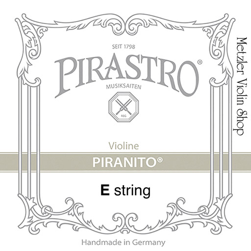 Pirastro Pirastro PIRANITO steel violin E string, ball-end, medium,