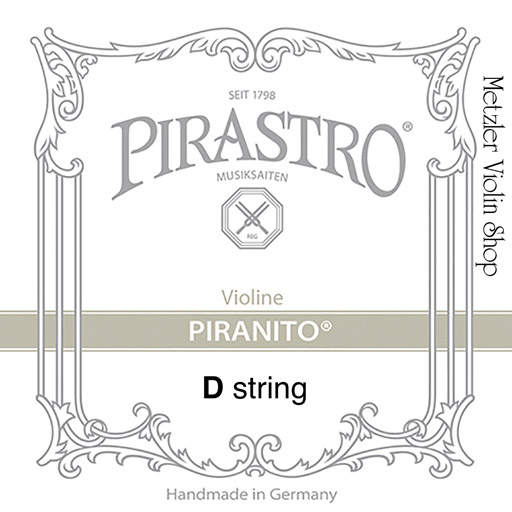 Pirastro Pirastro PIRANITO chrome-steel violin D string, medium,