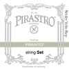 Pirastro PIRANITO violin string set with chrome-steel A, medium,