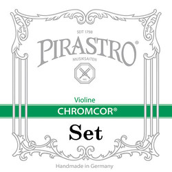 Pirastro CHROMCOR violin string set,